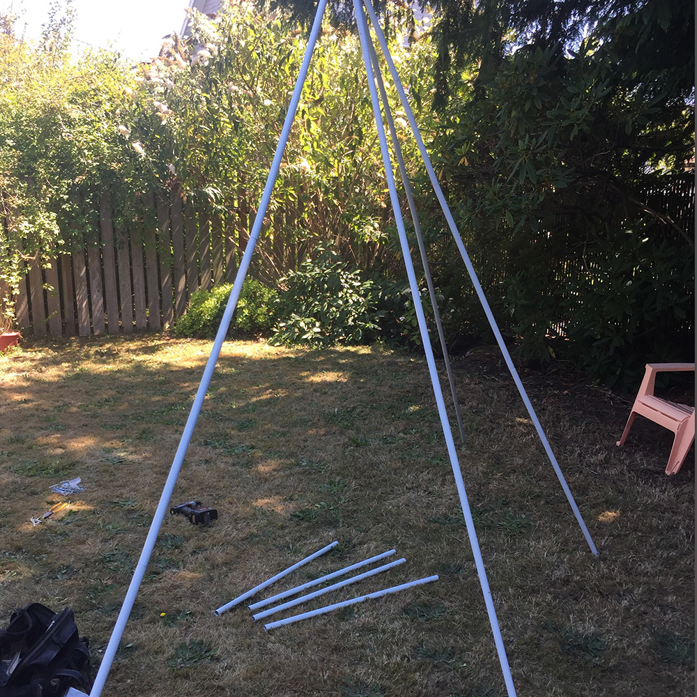 frame for pyramid